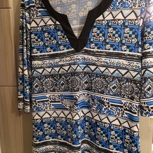 Ladies size Large tunic top
